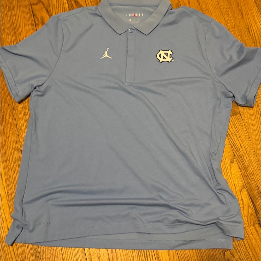 UNC Air Jordan polo